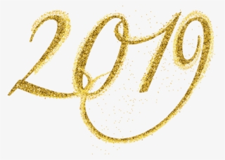 Free Png 2019 Decorative Golden Png - Calligraphy