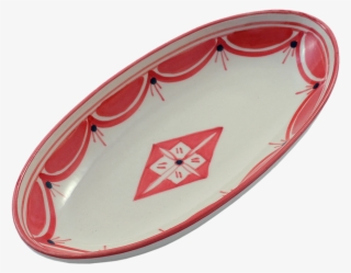 Nejma Small Oval Platter - Emblem