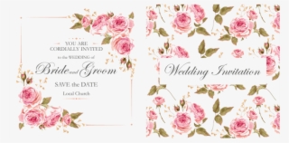 Invitation Transparent Background - Wedding Invitation Transparent Background