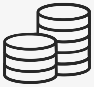 Icono Monedas Pago De Préstamo - Vector Coins Icon