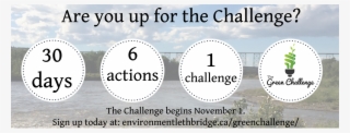 Green Challenge 2018 Web Banner - Circle