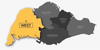 Location - Singapore Road Map Transparent