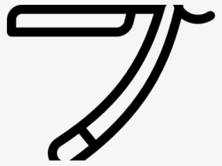 Barbet Clipart Straight Razor