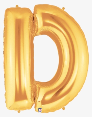 Letter D Foil Balloon Letters - Balloon Letters