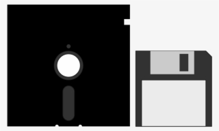 Floppy Disk Clipart Black And White