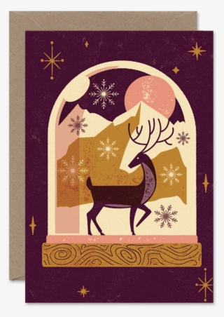 Reindeer Snowglobe