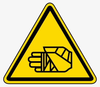 Chemical Burn Warning Label - Biological Hazard Warning Sign
