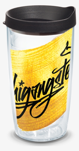 Michigangster Gold Foil 16 Oz Tervis® Tumbler - Caffeinated Drink