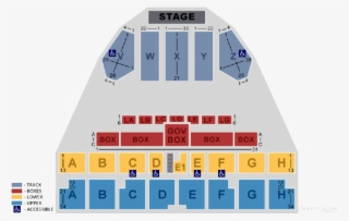 Grandstand Seating With Updated Handicap - Diagram