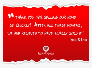Page Tear - Testimonial - Coquelicot