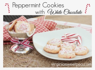 Peppermint Cookies With White Chocolate - Snickerdoodle