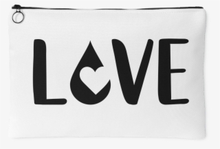 Love Oil Drop Monochrome