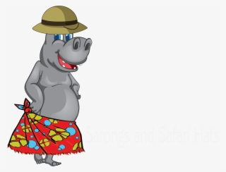 Sarongs And Safari Hats - Cartoon