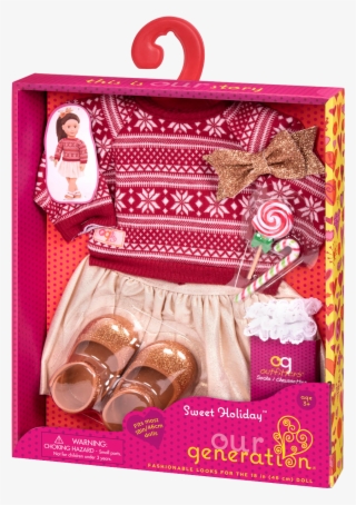 Sweet Holiday Outfit - Habit De Poupée Our Génération