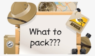 A Quick List Of Safari Essentials-what To Take On Your - Illustration