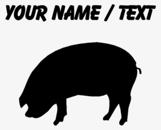Back Design - Domestic Pig