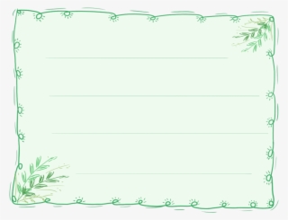 Hand Painted Dialog Box Border Account Vector Plant - Style