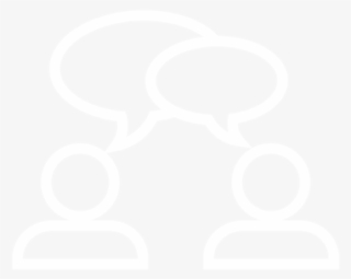 Icon-conversation - Johns Hopkins Logo White