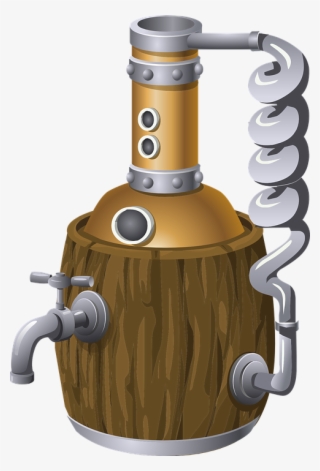 Hennessy Clipart Liquor - Moonshine Cartoon