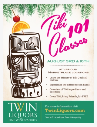 For Tiki Recipes Click Here - Illustration