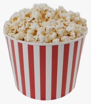 Popcorn Movie Vintage Retro Carnival - Transparent Background Popcorn Png