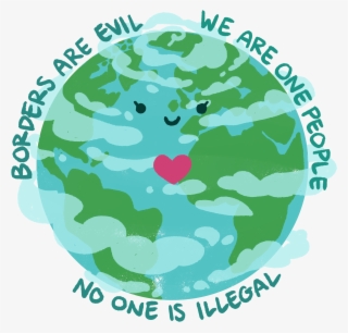 No One Is Illegal - Illustration