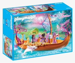 Playmobil - 9133 - Fairies - Enchanted Fairy Ship - Playmobil Enchanted Fairy Ship