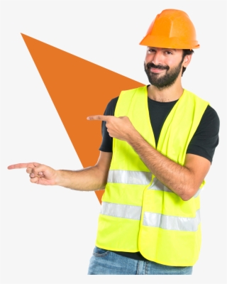Need A Labour Or Tradie - Construction Man Pointing