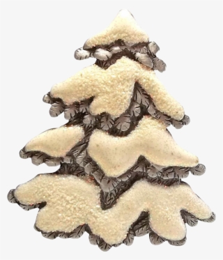 Jj Snowy Tree Christmas Holiday Jewelry - Christmas Tree