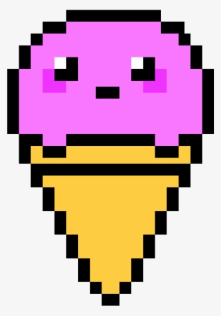 Ice Cream Pixel Art - Easy Cute Pixel Art