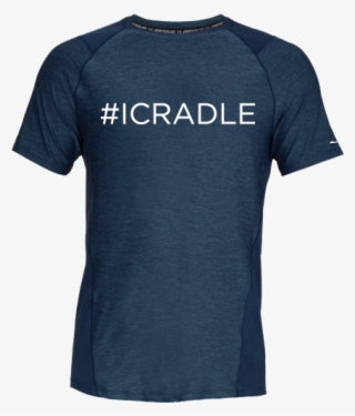 Under Armour Wrestling Men's Navy Icradle Shirt - Active Shirt