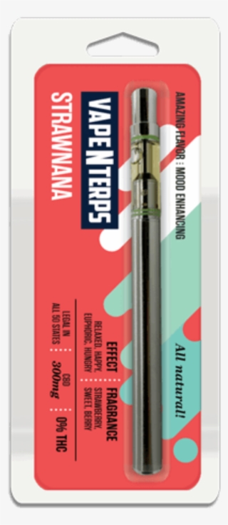 300mg Cbd Strawnana Vape Pen By Vapenterps - Calligraphy