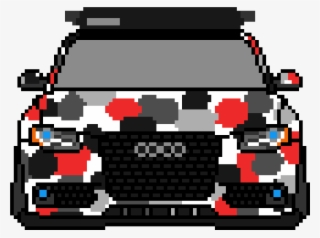 Audi A4 Pixel Art