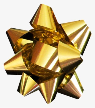 Christmas, Gold, Ribbon - Новогодняя Золотая Лента Пнг