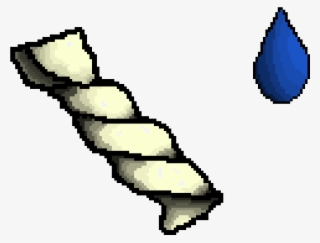 Droplet And Towel - Towel Pixel Art