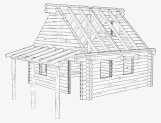 Logs Are Fitted Together With An Emphasis On Creating - House
