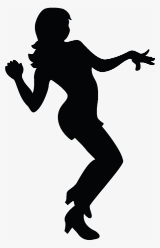 Sticker Danseuse Disco Ambiance Sticker Sb 0593 - Dancing Silhouettes