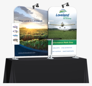 Island Fabric Hybrid - Booth Table Top Display Trade Show
