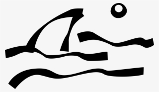 More In Same Style Group - Shark Fin Clip Art