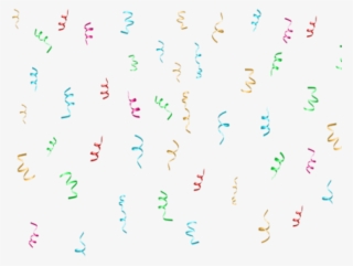 Transparent Background Birthday Confetti Png