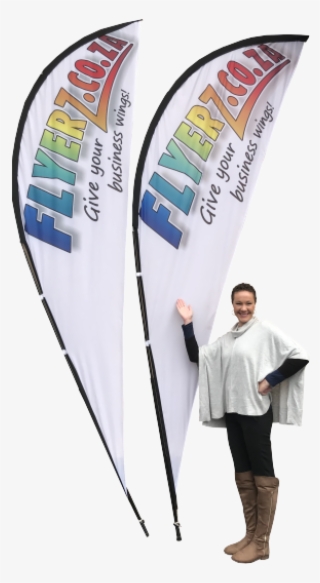 3m Shark Fin Flag - Banner