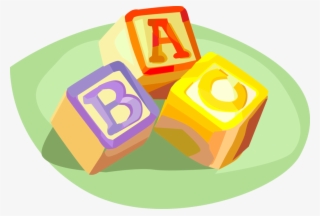 Vector Illustration Of Child's Play Toy Building Blocks - Png Building Blocks Vector