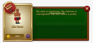 Mike Tyson Menu Icon - Family Guy The Quest For Stuff Mike Tyson