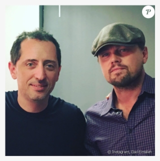 Gad Elmaleh Pose Avec Leonardo Dicaprio Après Son Spectacle - Gad Elmaleh Al Pacino