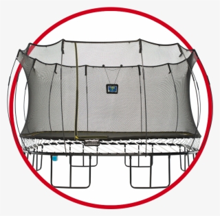 Hidden Frame - Springfree Oval Trampoline