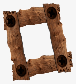 Rustic Wood Frame Transparent - Wood Png Frames