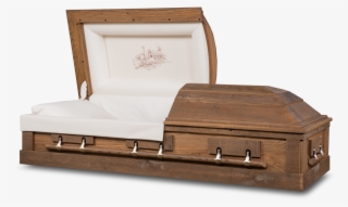 Cj Boots - Barn Wood Casket