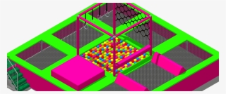 Mini Trampoline Park - Circle