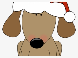 Santa Hat Clipart - Christmas Clip Art Dog