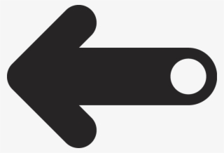 Left Arrow With White Dot Tail - 熊